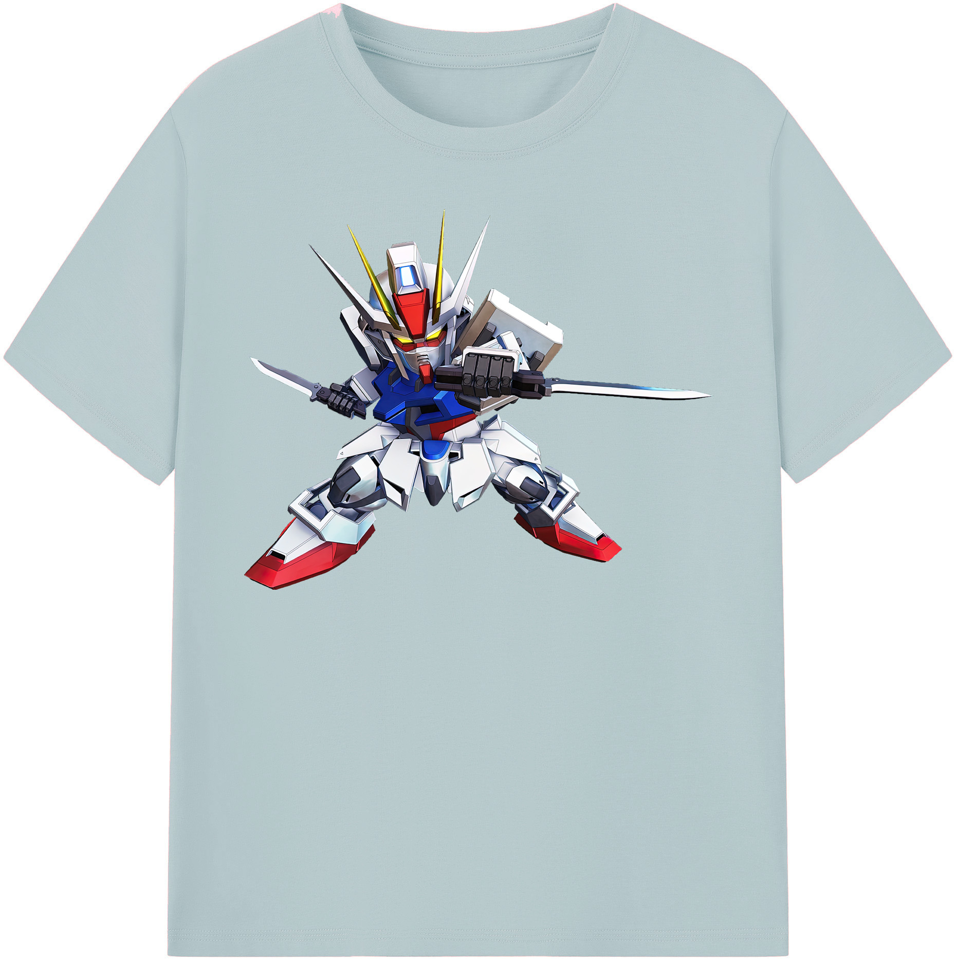 （画像用） 機動戦士ガンダム Mobile Suit Gundam 綿100％半袖Tシャツ（フロントプリント）